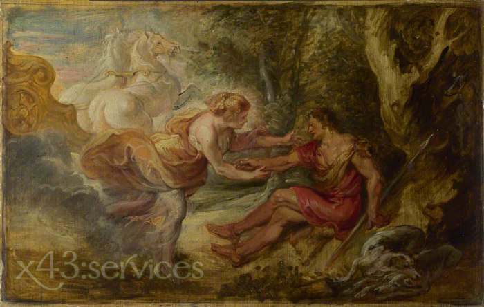 Peter Paul Rubens - Aurora entfuehrt Cephalus - Aurora Abducting Cephalus - zum Schließen ins Bild klicken
